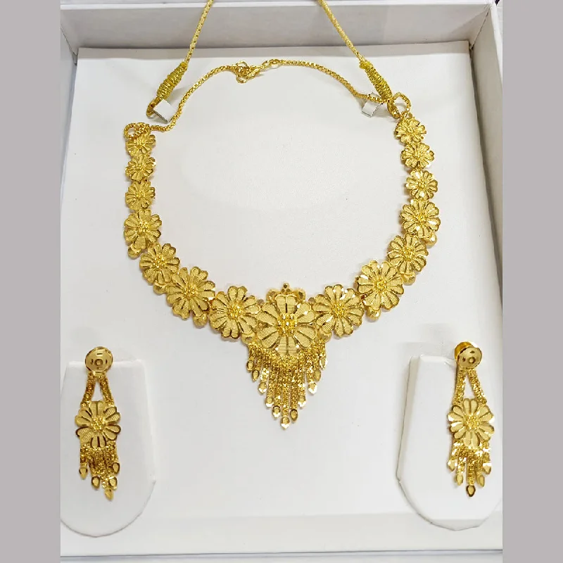 Freshwater pearl necklaces-Pari Art Jewellery Forming Necklace Set