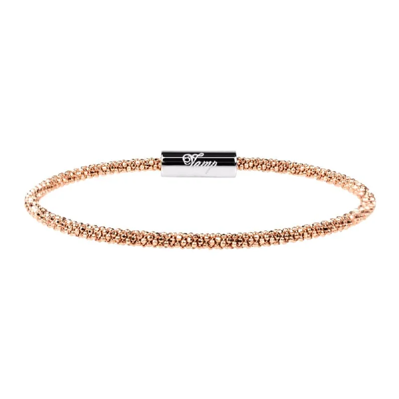 Citrine stone bangles-Rose Gold Skinny Bracelet