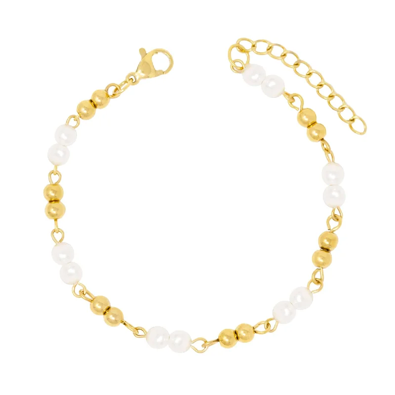 Reef knot bangles-Palmer Pearl Bracelet