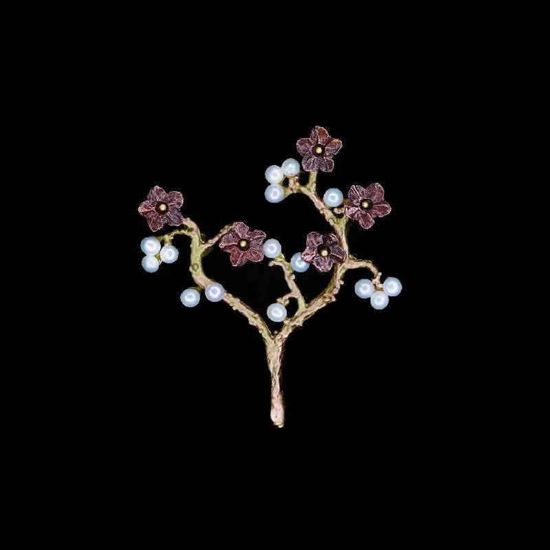 Pure modern brooch-Ume Brooch - Flowers