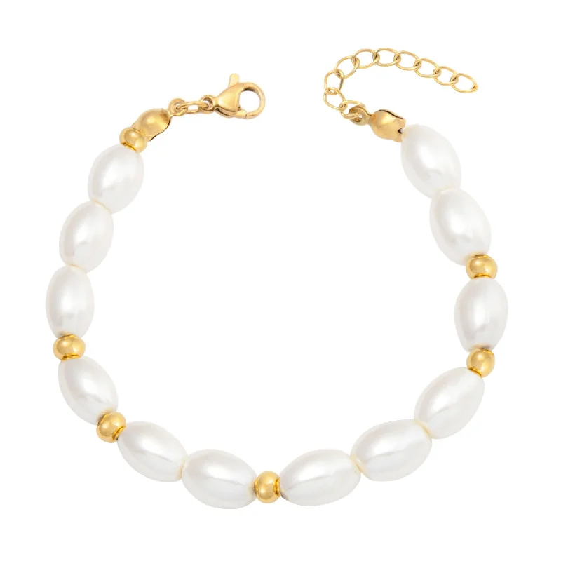 Loop charm bangles-Aloha Pearl Bracelet