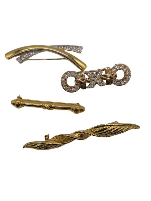 Bow design brooch-The Masaccio Brooch Set