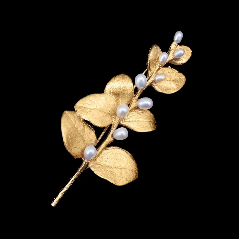 Bead-woven brooch-Fine Irish Thorn Brooch