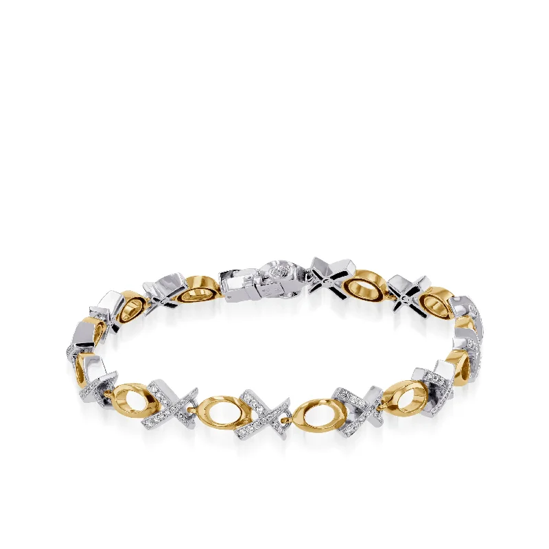 Clear gem bangles-Paris X/O Petite Diamond Bracelet