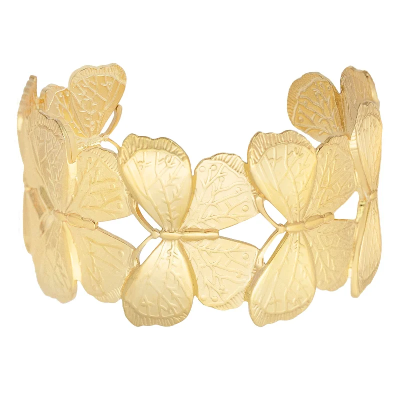 Solid cuff bangles-Abigail Cuff Bracelet