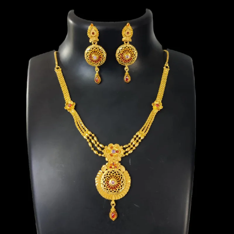 Full moon necklaces-Pari Art Jewellery Forming Necklace Set