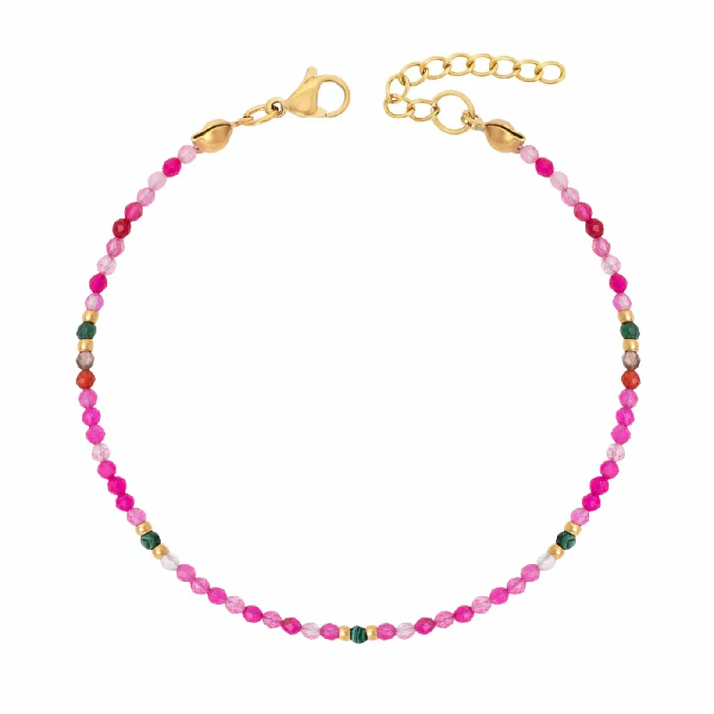 Flat charm bangles-Maryam Bracelet