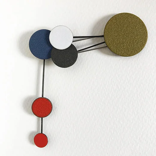 Pure eternity brooch-Dot Brooch