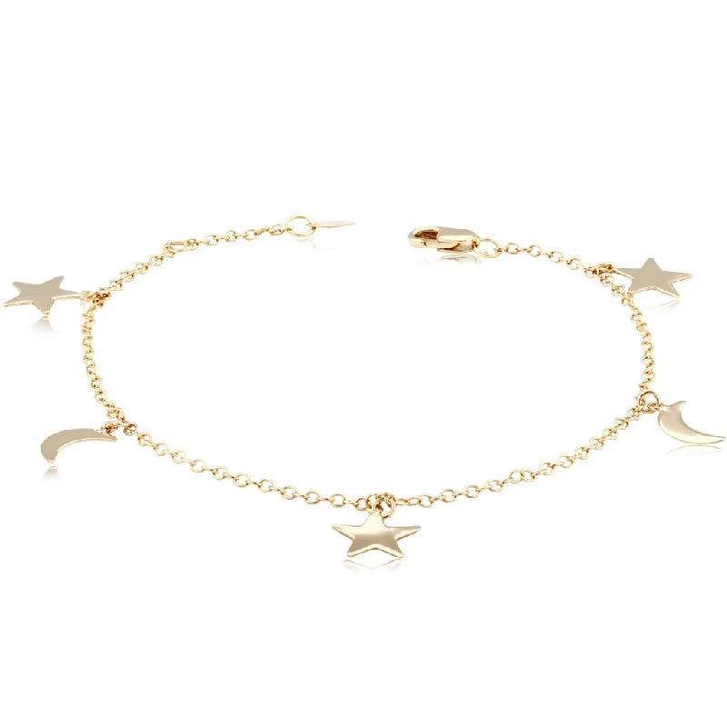 Pure star bangles-Carla Celestial Adjustable Bracelet