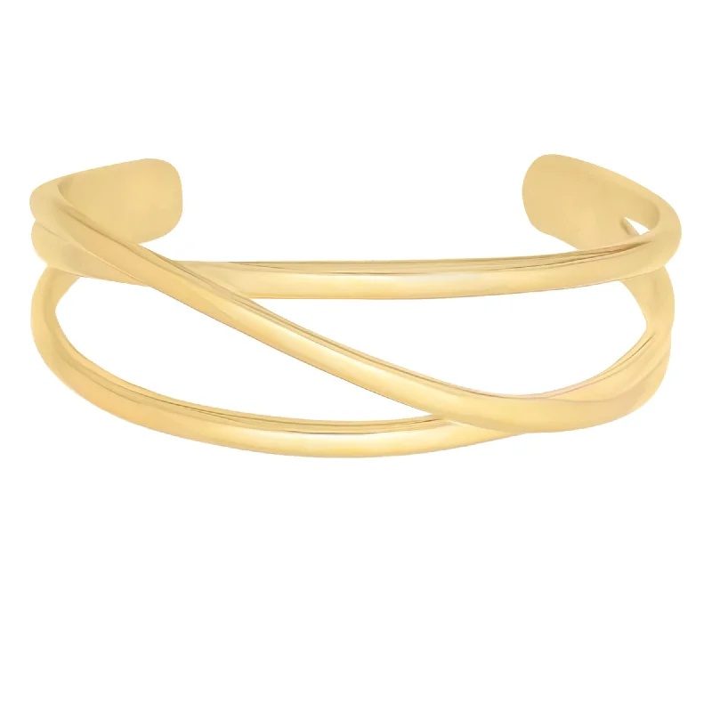 Plaited knot bangles-Toronto Cuff Bracelet