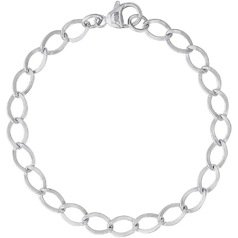 Tide shape bangles-Rembrandt Sterling Silver Charm Bracelet