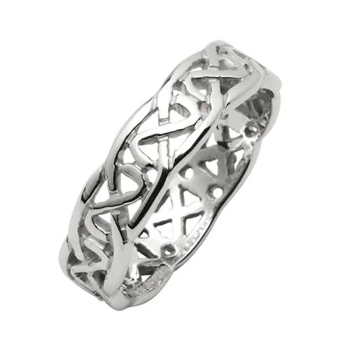 Tide design rings-Ladies Trinity Knot Ring