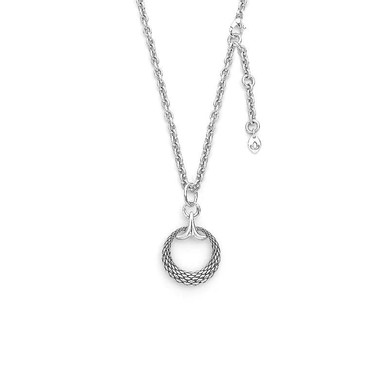 Fine thread necklaces-Capulet Pendant - Sterling Silver