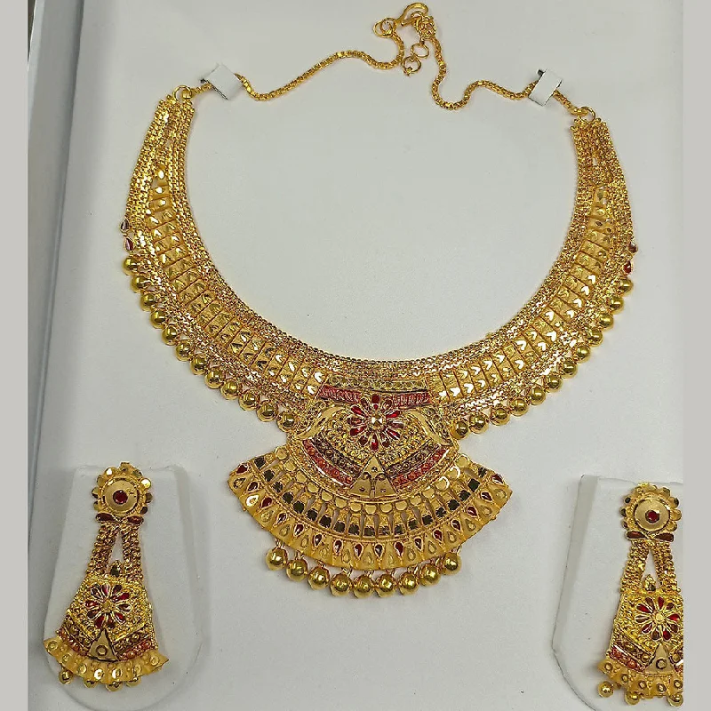 Crystal weave necklaces-Pari Art Jewellery Forming Necklace Set