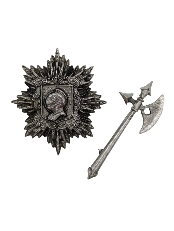 Alloy design brooch-Garibaldi Vintage Brooch Set