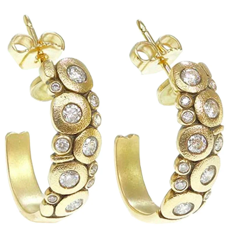 Radiant pearl earrings-Alex Sepkus Candy Earrings - E-123D